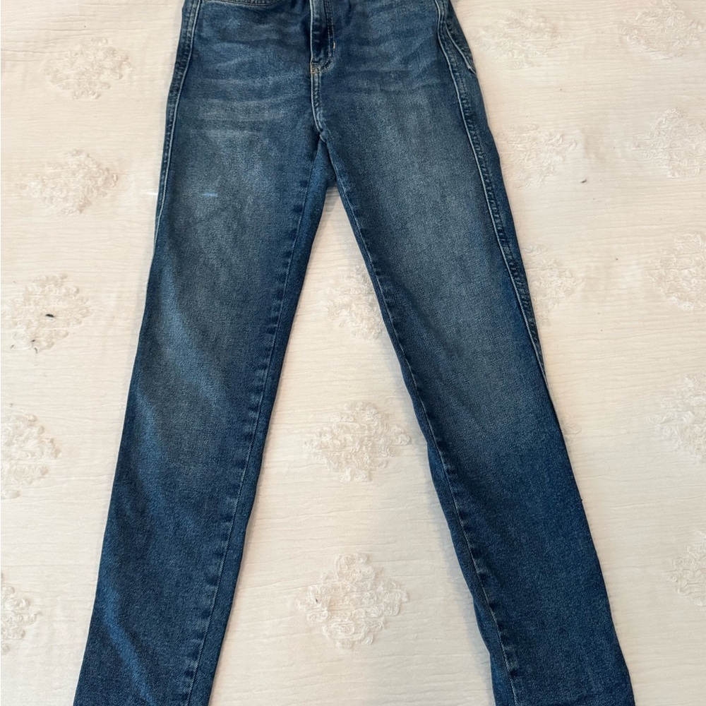 Free People Classic Blue Denim Skinny Jeans
